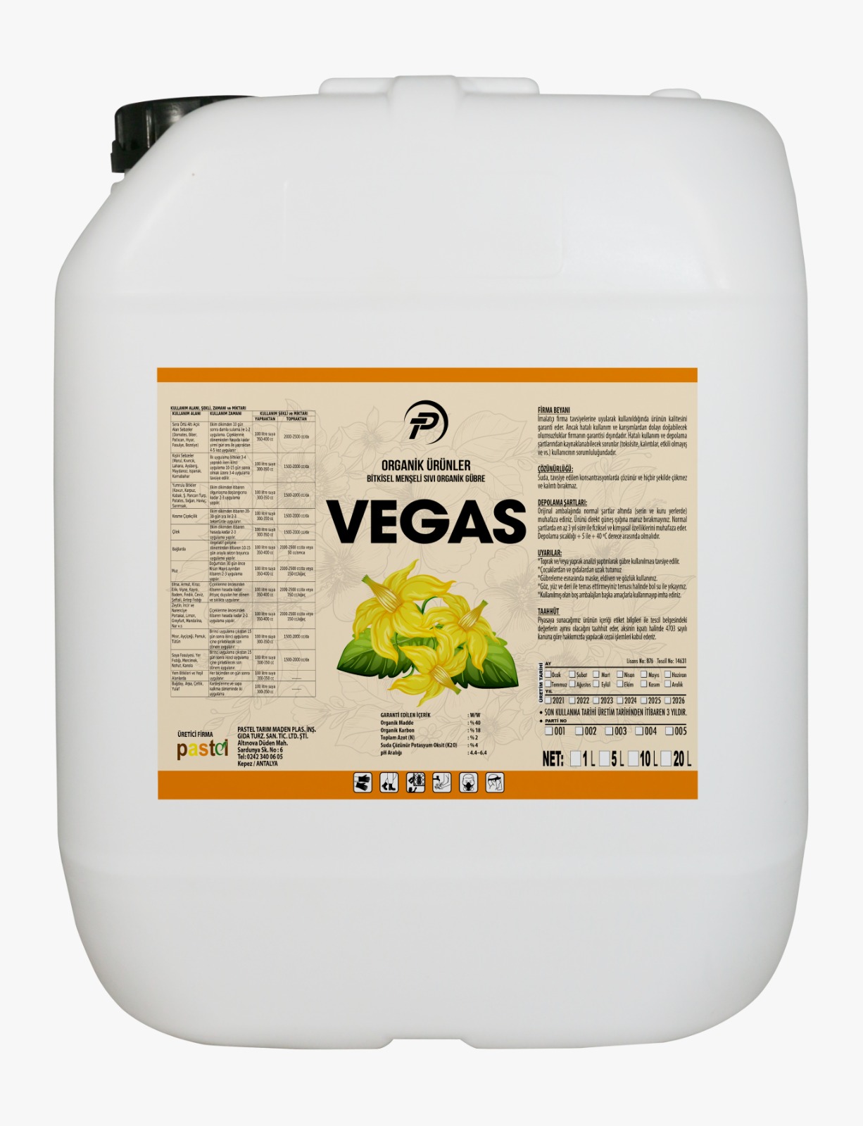 VEGAS 20LT